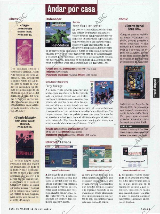 ABC MADRID 10-11-2000 página 213