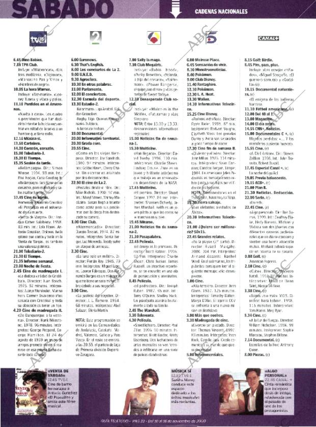 ABC MADRID 10-11-2000 página 238