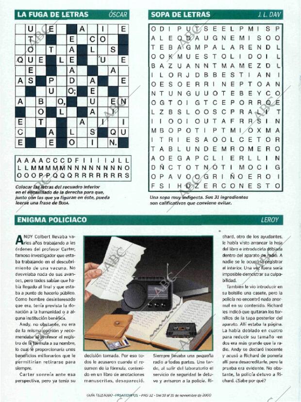 ABC MADRID 10-11-2000 página 248