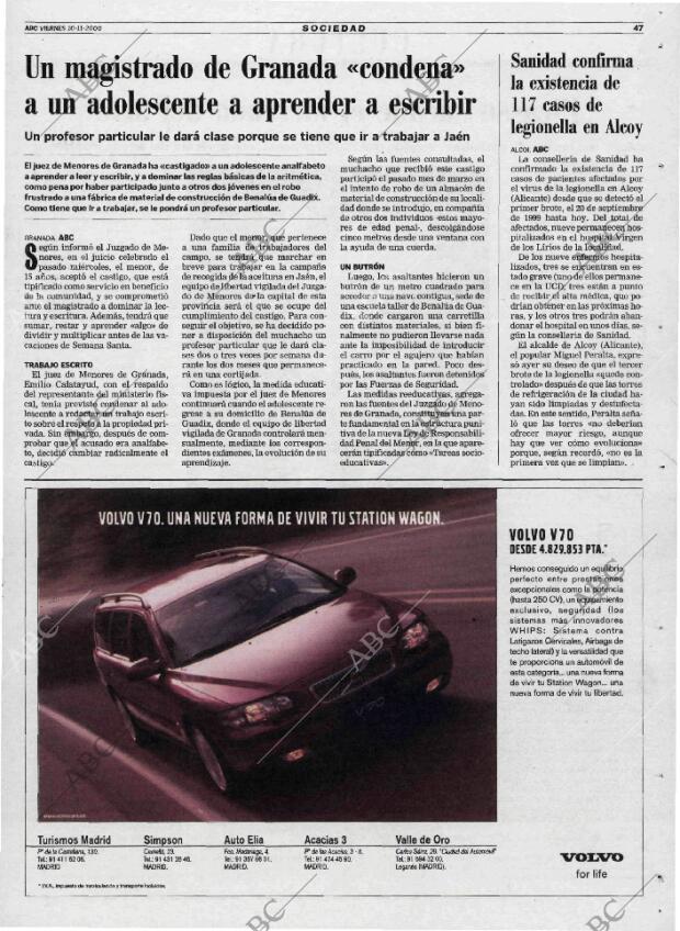 ABC MADRID 10-11-2000 página 47