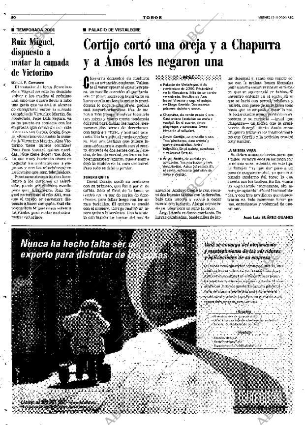 ABC MADRID 10-11-2000 página 80