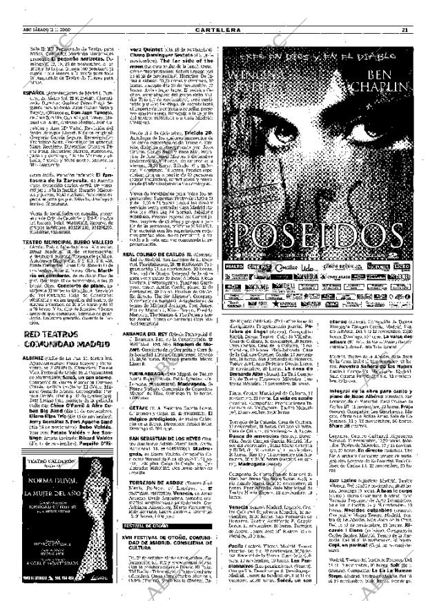 ABC MADRID 11-11-2000 página 109