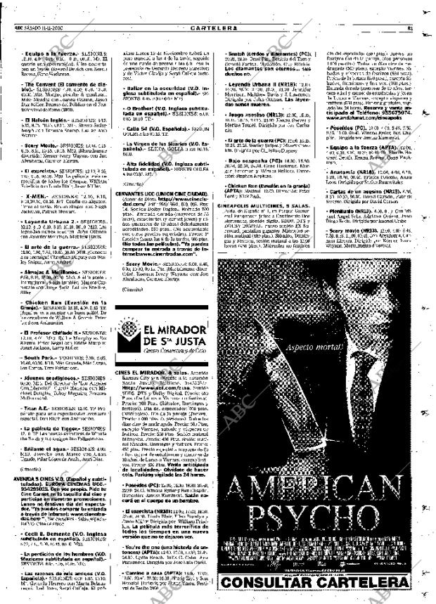 ABC SEVILLA 11-11-2000 página 81