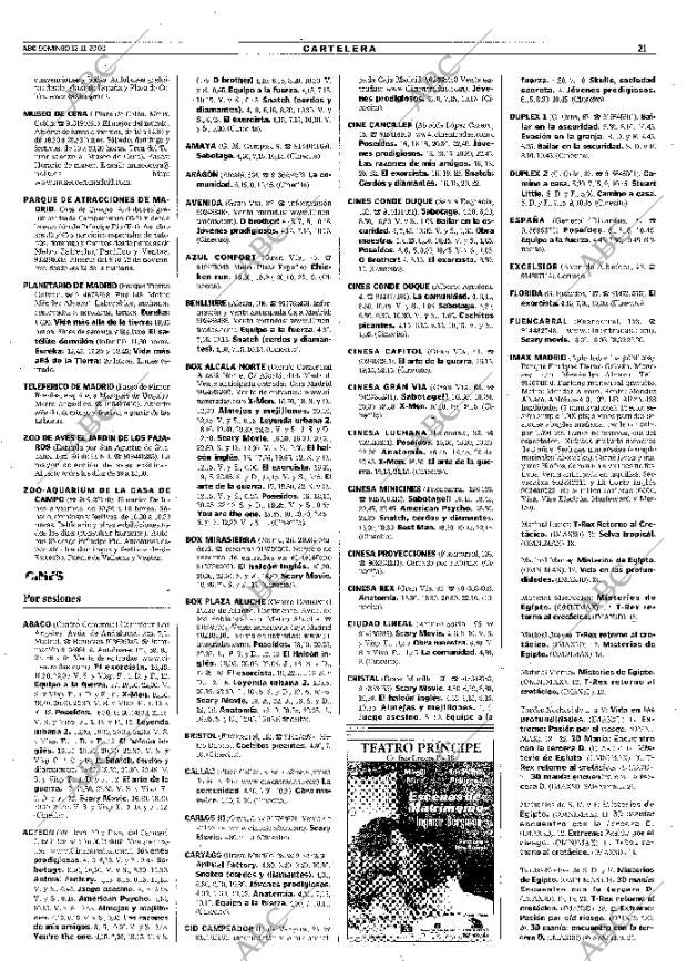 ABC MADRID 12-11-2000 página 109