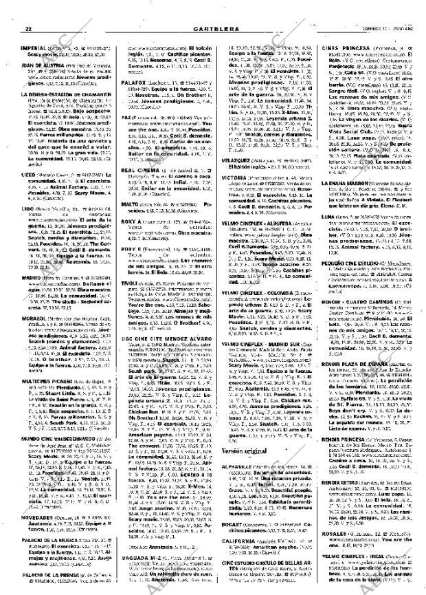 ABC MADRID 12-11-2000 página 110