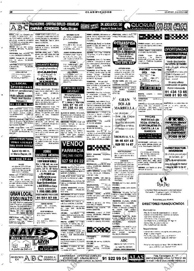 ABC MADRID 12-11-2000 página 126