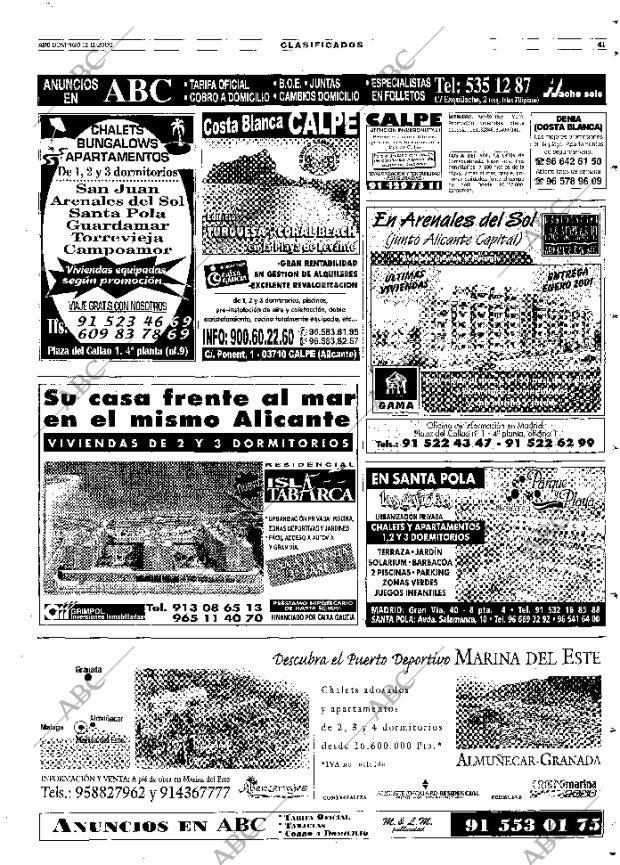 ABC MADRID 12-11-2000 página 129