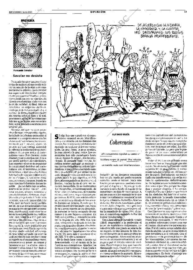 ABC MADRID 12-11-2000 página 13