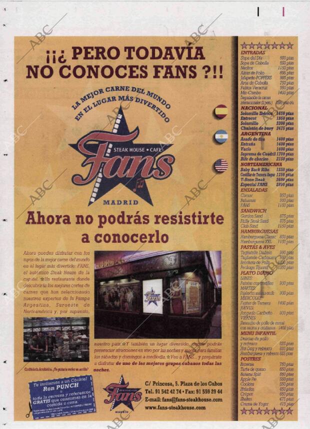 ABC MADRID 12-11-2000 página 136