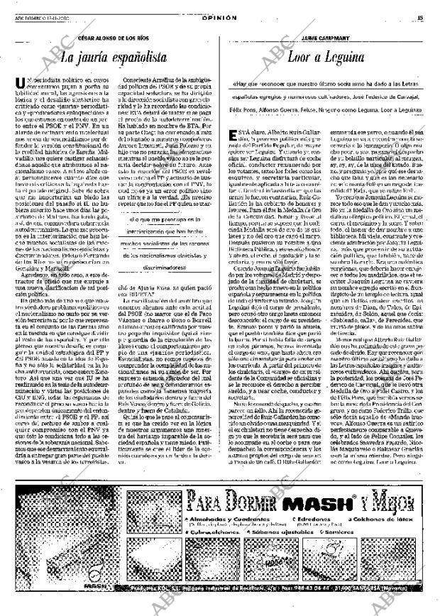 ABC MADRID 12-11-2000 página 15