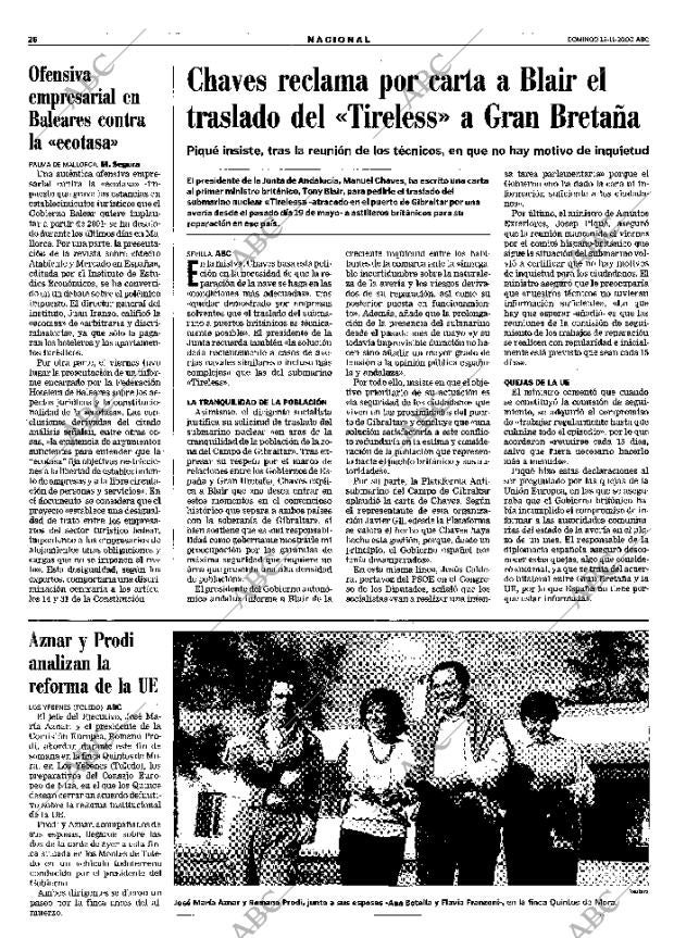 ABC MADRID 12-11-2000 página 26