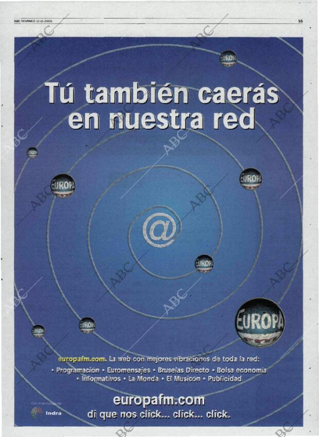 ABC MADRID 12-11-2000 página 55