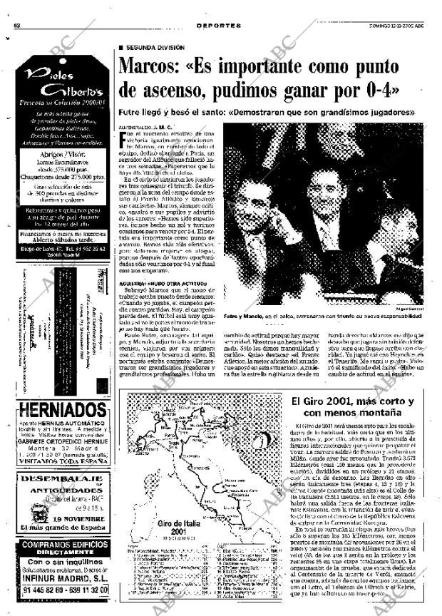 ABC MADRID 12-11-2000 página 62
