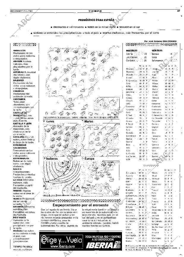 ABC MADRID 12-11-2000 página 67