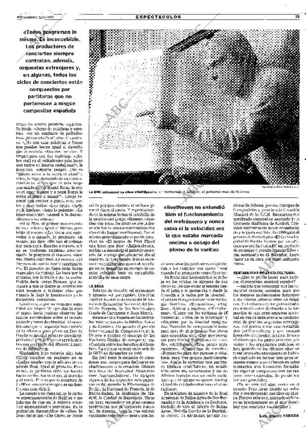 ABC MADRID 12-11-2000 página 75
