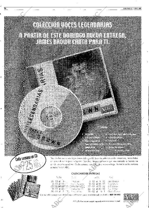 ABC MADRID 12-11-2000 página 76