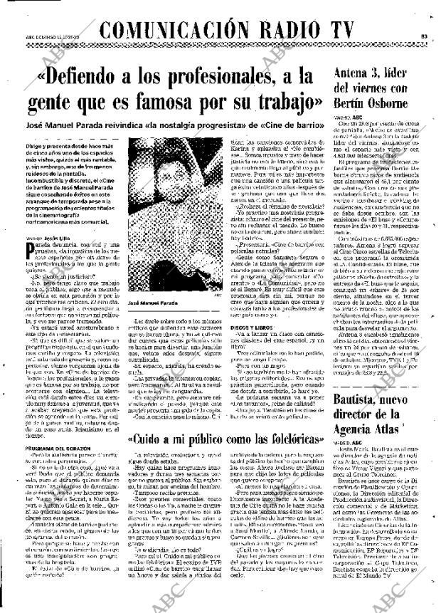 ABC MADRID 12-11-2000 página 83