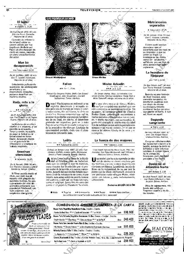 ABC MADRID 12-11-2000 página 84