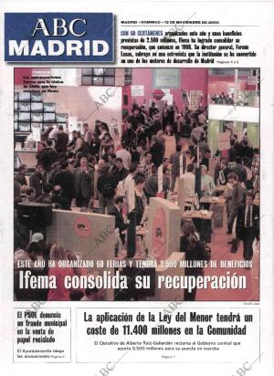 ABC MADRID 12-11-2000 página 89