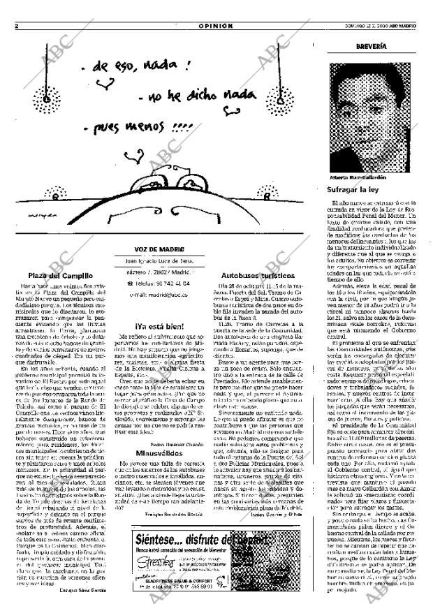 ABC MADRID 12-11-2000 página 90