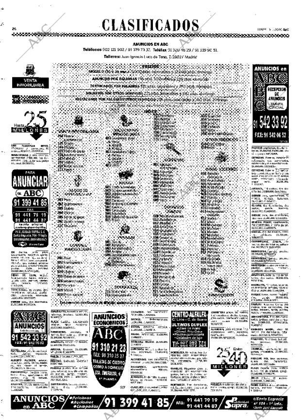 ABC MADRID 13-11-2000 página 118