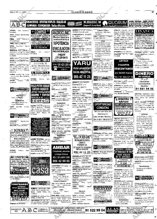 ABC MADRID 13-11-2000 página 129