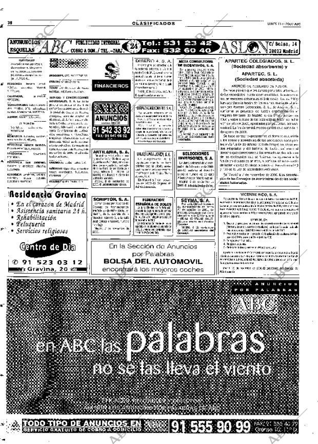 ABC MADRID 13-11-2000 página 130