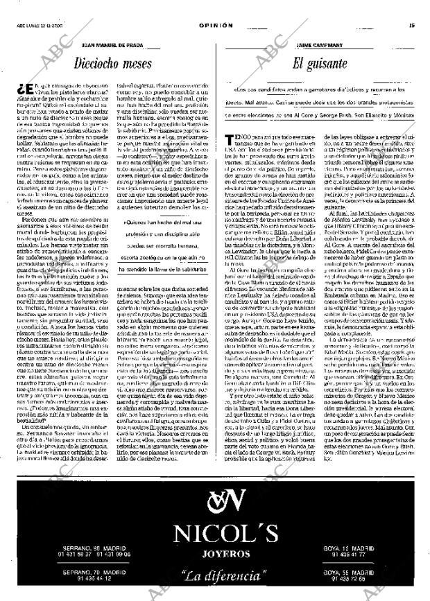 ABC MADRID 13-11-2000 página 15
