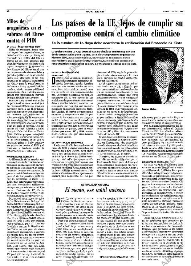 ABC MADRID 13-11-2000 página 38