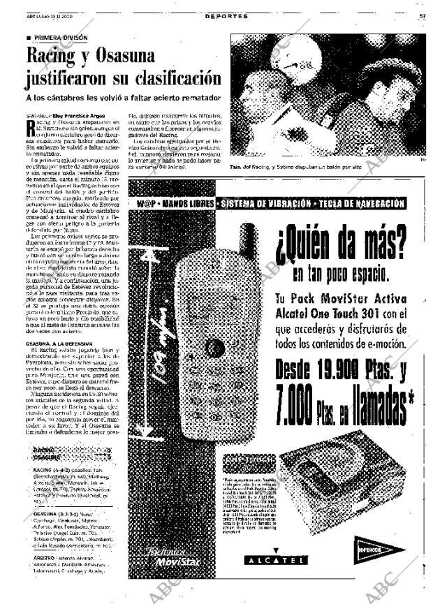 ABC MADRID 13-11-2000 página 57