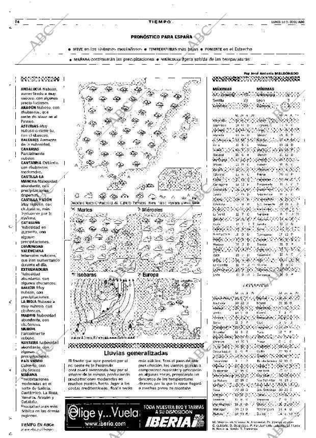 ABC MADRID 13-11-2000 página 74