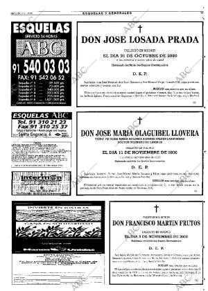 ABC MADRID 13-11-2000 página 77