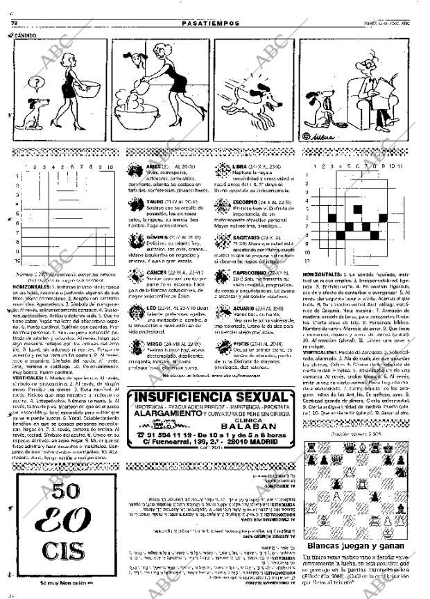 ABC MADRID 13-11-2000 página 78