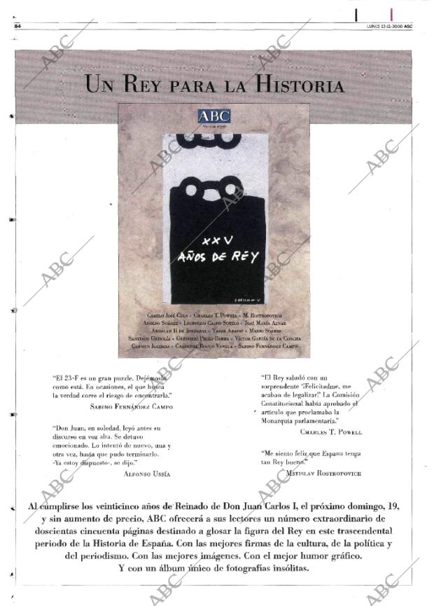 ABC MADRID 13-11-2000 página 84