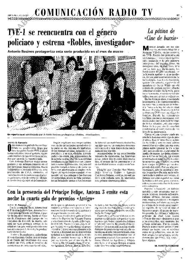 ABC MADRID 13-11-2000 página 87