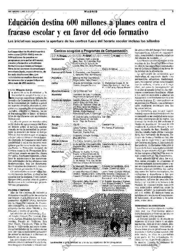 ABC MADRID 13-11-2000 página 97
