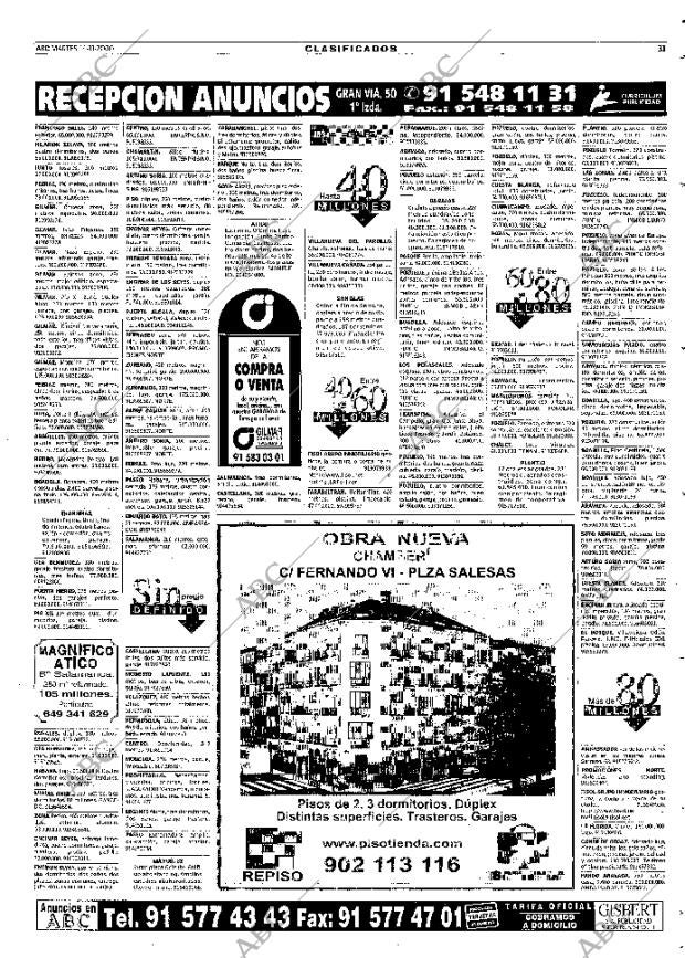 ABC MADRID 14-11-2000 página 123