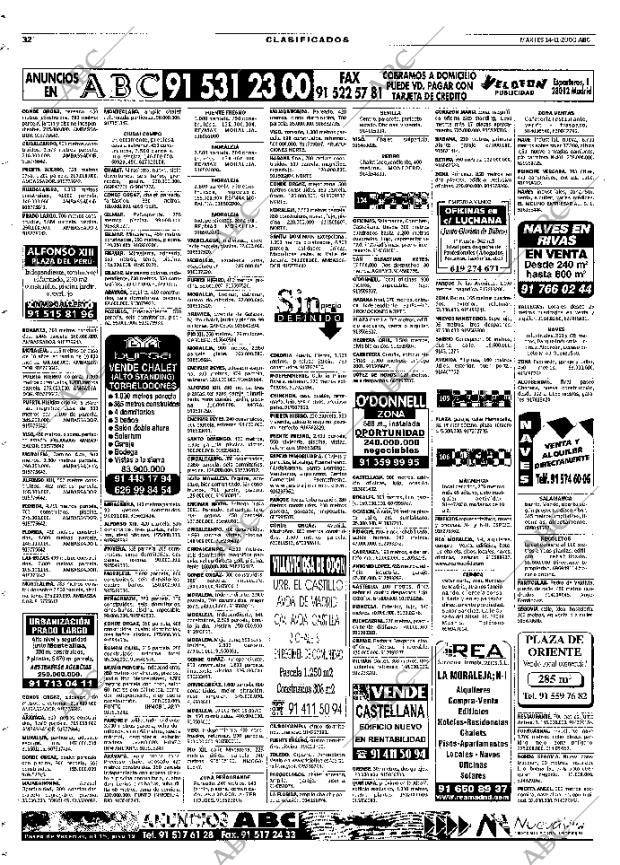 ABC MADRID 14-11-2000 página 124