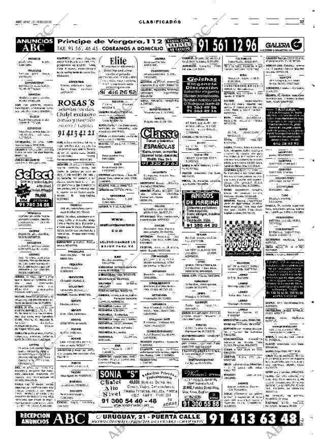 ABC MADRID 14-11-2000 página 129