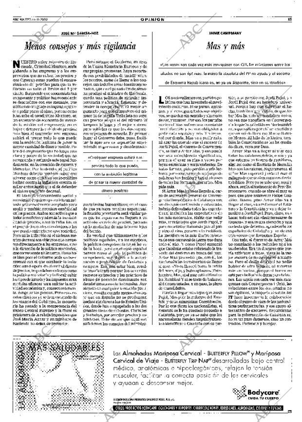 ABC MADRID 14-11-2000 página 15