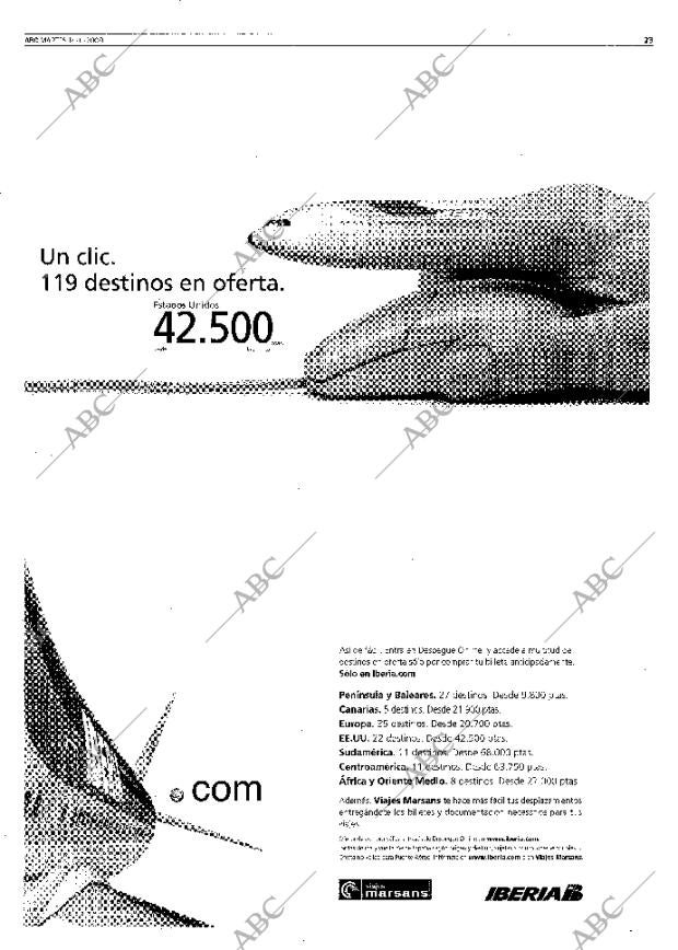 ABC MADRID 14-11-2000 página 23