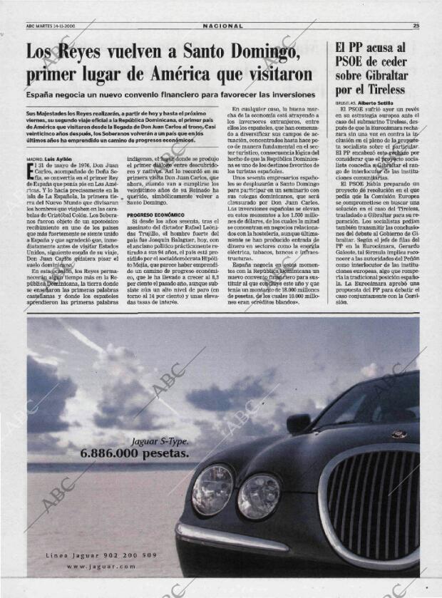 ABC MADRID 14-11-2000 página 25