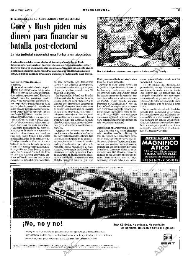 ABC MADRID 14-11-2000 página 31