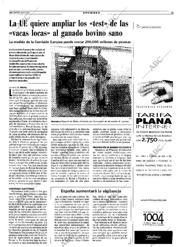 ABC MADRID 14-11-2000 página 41