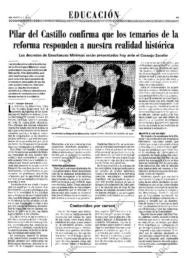 ABC MADRID 14-11-2000 página 45