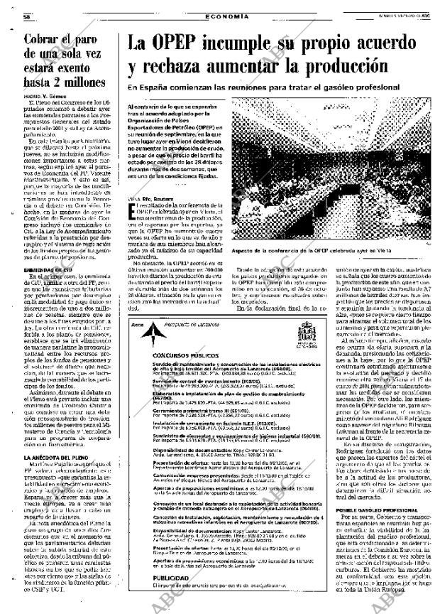 ABC MADRID 14-11-2000 página 58