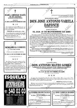 ABC MADRID 14-11-2000 página 77