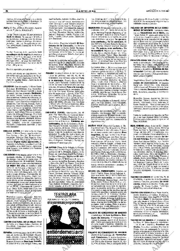 ABC MADRID 15-11-2000 página 112