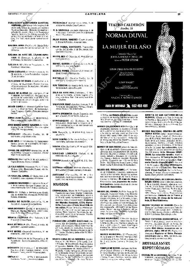 ABC MADRID 15-11-2000 página 115