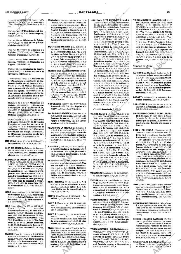 ABC MADRID 15-11-2000 página 117